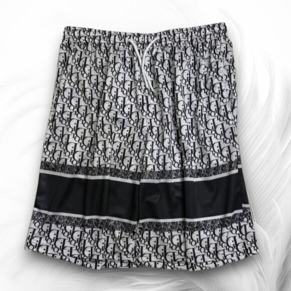 Men's Summer Shorts With Print Size: 2 XL - Picture 2 of 7